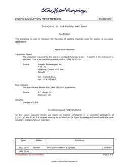 FORD FLTM BN 023-02