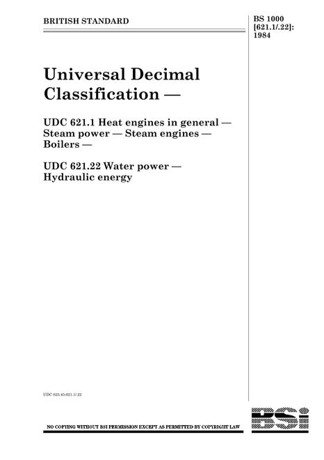 BS 1000[621.1/.22]:1984