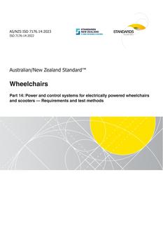 AS/NZS ISO 7176.14:2023