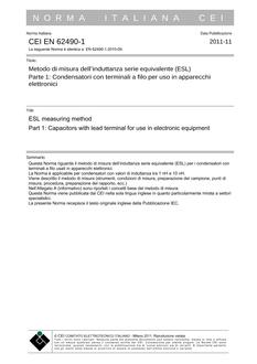 CEI EN 62490-1