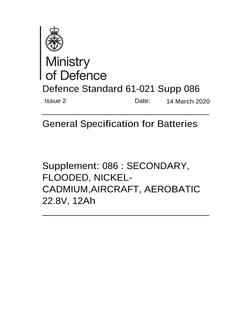 MODUK DEF STAN 61-021: SUPP 086