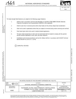 AIA NASM81177/1