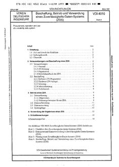 VDI VDI 4010 BLATT 4
