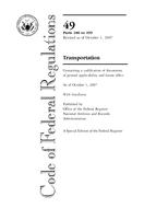 CFR 49CFR 186-199