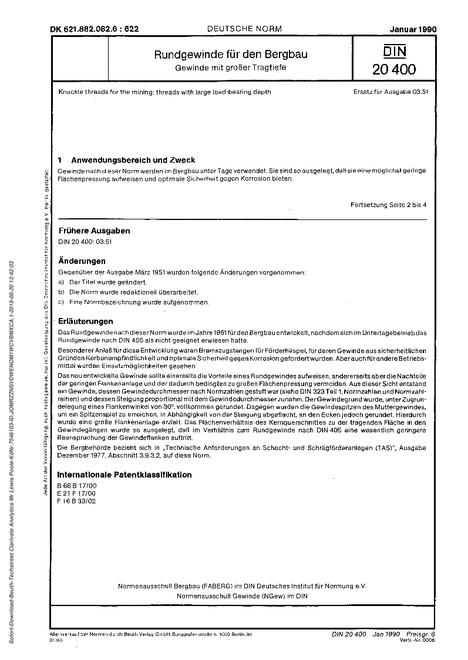 DIN 20400