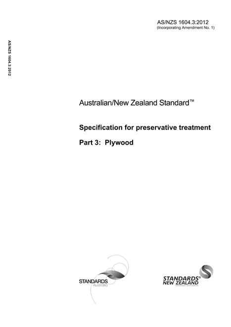 AS/NZS 1604.3:2012