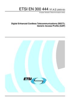 ETSI EN 300 444