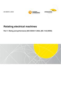 AS 60034.1:2023