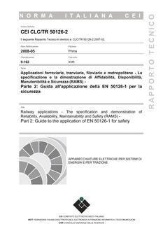 CEI CLC/TR 50126-2
