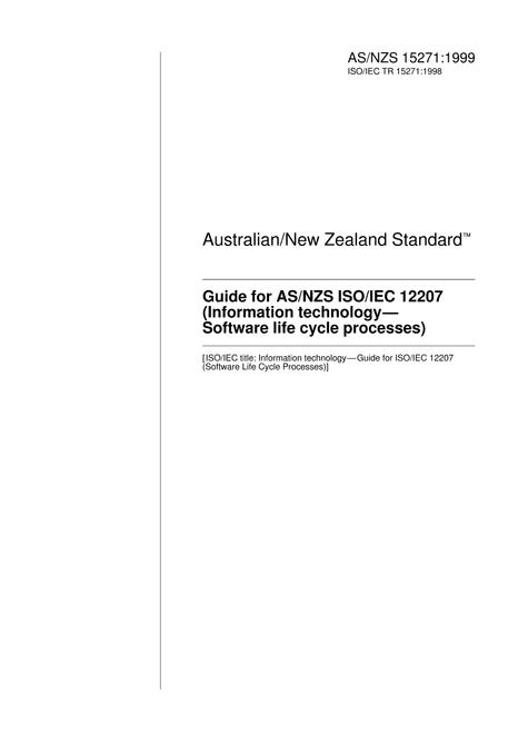 AS/NZS 15271:1999