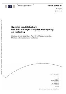 DANSK DS/EN 62496-2-1