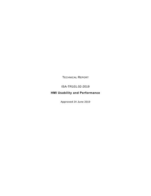 ISA TR101.02