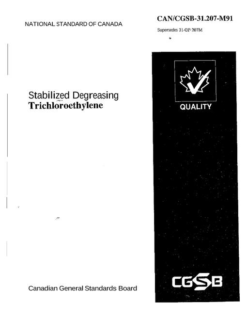 CAN/CGSB 31.207-M91