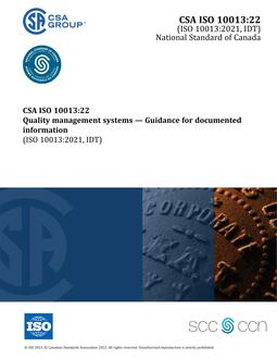 CAN/CSA-ISO 10013:22
