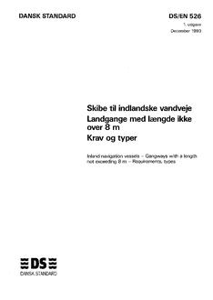 DANSK DS/EN 526