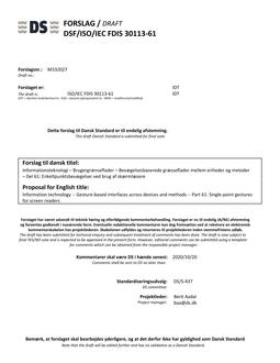 DANSK DSF/ISO/IEC FDIS 30113-61