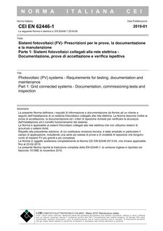 CEI EN 62446-1