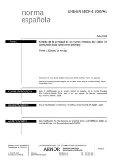 AENOR UNE-EN 61034-1