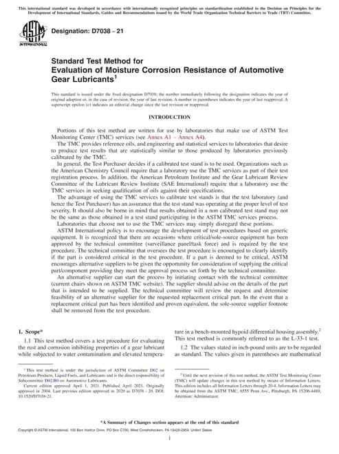 ASTM D7038-21