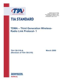 TIA TIA-136-310-A