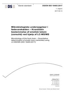 DANSK DS/EN ISO 18465