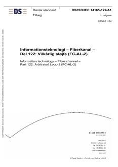 DANSK DS/ISO/IEC 14165-122