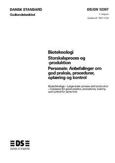 DANSK DS/EN 12307