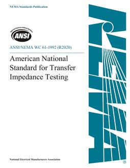 ANSI/NEMA WC 61-1992 (R2005, R2015, R2020)