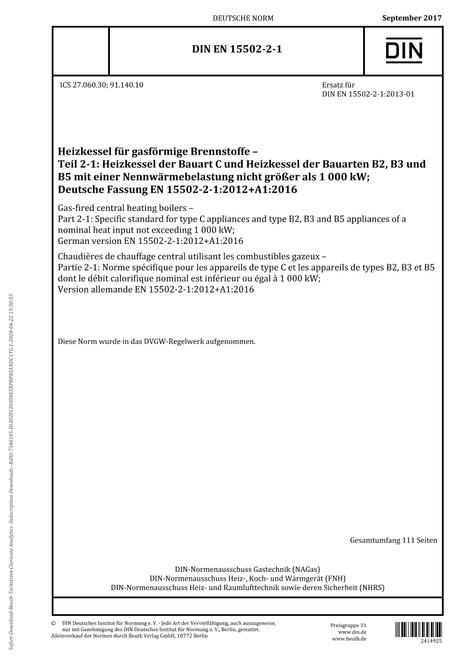 DIN EN 15502-2-1