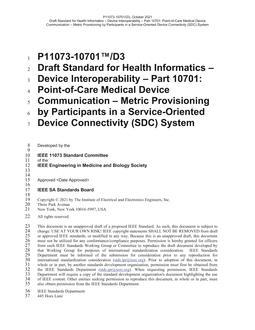 IEEE 11073-10701-2022