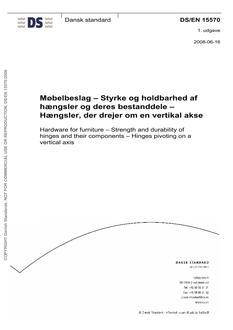 DANSK DS/EN 15570