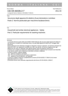 CEI EN 60335-2-7