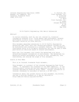 IETF RFC 7810