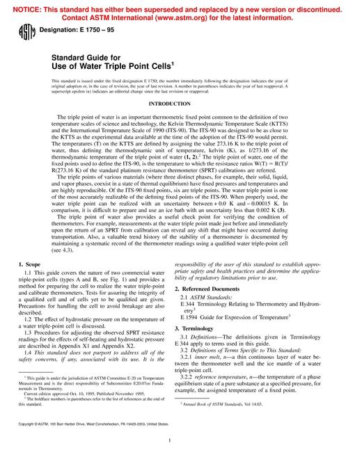 ASTM E1750-95