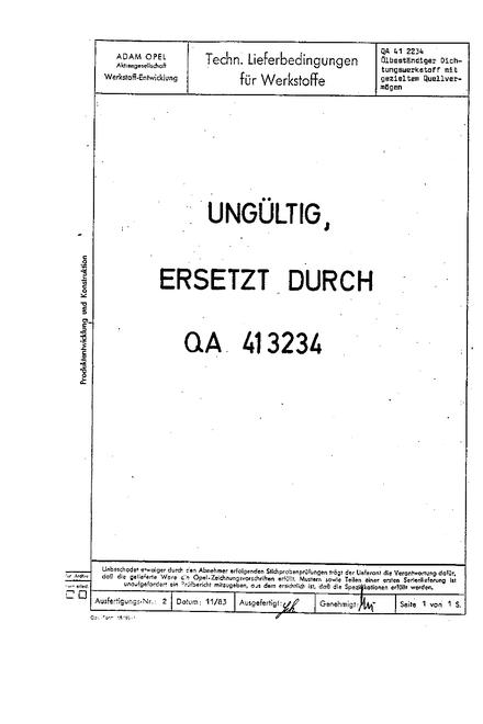 GME QA 412234