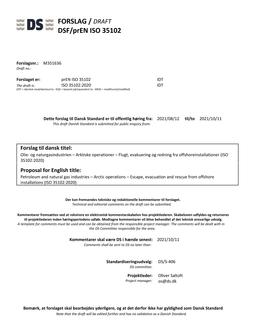 DANSK DSF/PREN ISO 35102