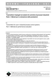 CEI EN 60770-1