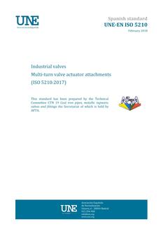 AENOR UNE-EN ISO 5210