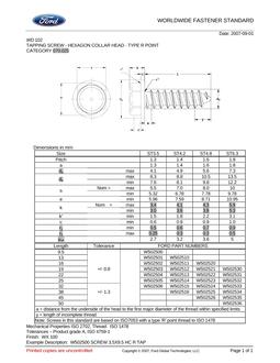 FORD WD102