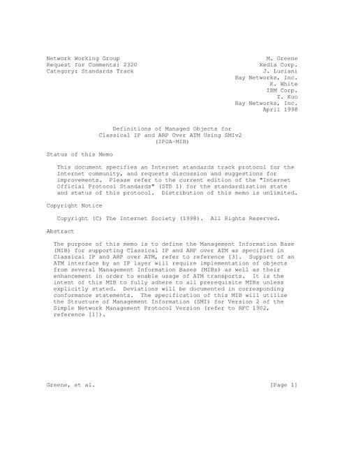 IETF RFC 2320