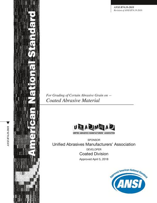 ANSI/UAMA B74.18-2018