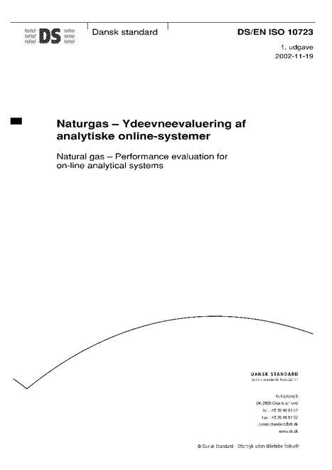 DANSK DS/EN ISO 10723