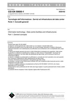 CEI EN 50600-1