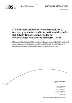 DANSK DS/ISO/IEC 19896-3