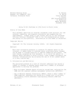 IETF RFC 3021