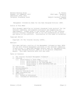 IETF RFC 4113