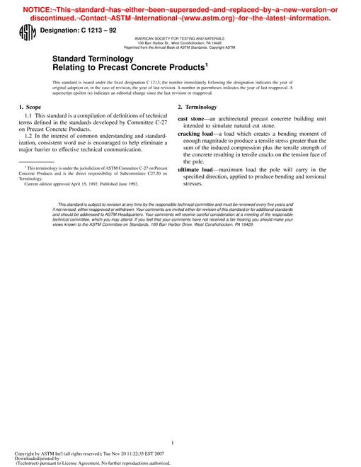 ASTM C1213-92