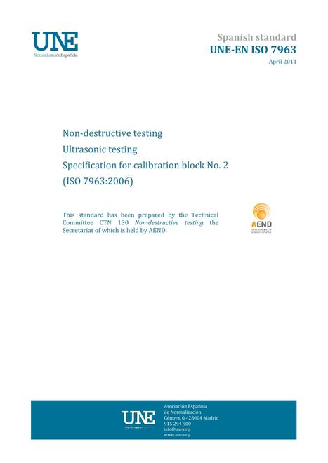 AENOR UNE-EN ISO 7963