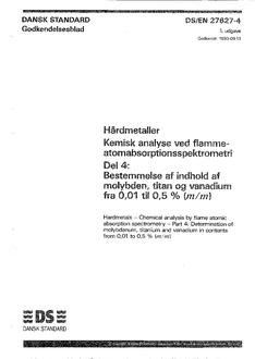 DANSK DS/EN 27627-4