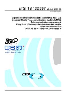 ETSI TS 132 367